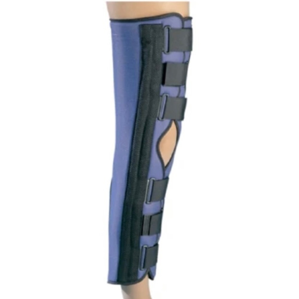 DJO, LLC Large 22" Knee Immobilizer Hook and Loop Closure